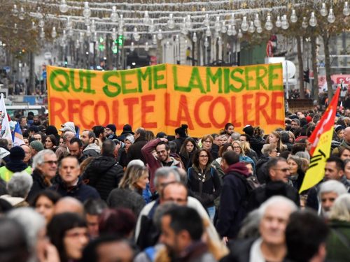 Lo sciopero in Francia continua